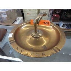 1950 Golf trophy ashtray