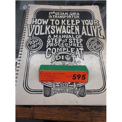 1971 Edition - "How to Keep Your Volkswagen Alive"
