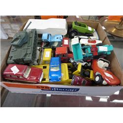 Die-cast and other plastic toys
