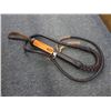 Image 1 : Braided leather whip