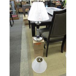 2 x New table lamps with plug ins in the base