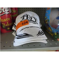 3 Harley Davidson brand ball caps - white.