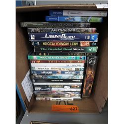 37 DVDs - Approximate count