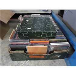 Set of 8-ball pool balls & music CDs