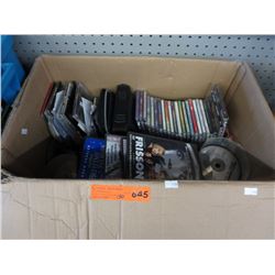 CDs & DVDs, approx. 150