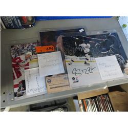 3 Authenticated autographed photos