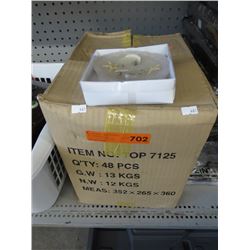 Case of new shell shaped candles