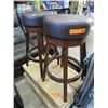 Image 1 : 2 x NEW Swivel bar stools