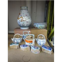 Glazed Oriental porcelain