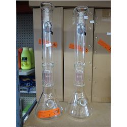 2 Glass bongs