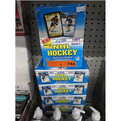 6 Cases of NHL hockey trading cards