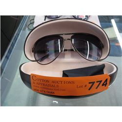 Louis V sunglasses with case