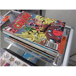 Approx. 25 Vintage collector comics