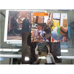 3 Autographed Spiderman villain photos