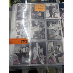 54 Different Elvis cards - In binder