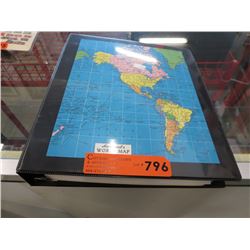 Binder full of vintage stamps
