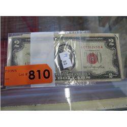 3  American 2 Dollar bills
