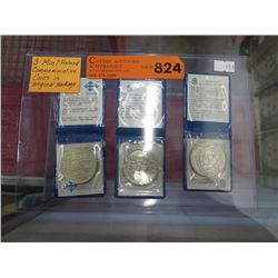3 Mint Finland commemorative coins