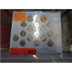 Vancouver 2010 Olympic coin set in folder.