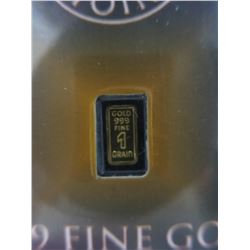 6 x .9999 Fine Gold Bars