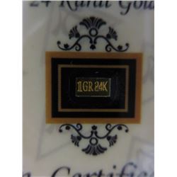 2 x 2015 .999 Solid Gold Investor's Bars