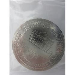 US Mint .999 Titanium bullion investor's round