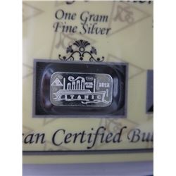 2 x 2015 .999 Silver Titanic Commemorative bars