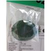Image 1 : Museum sized oval cut 129 CT Green Emerald