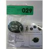 Image 2 : Museum sized oval cut 129 CT Green Emerald