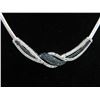 Image 1 : Ladies Omega style Diamond necklace