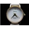 Image 1 : Genuine white leather & diamond Sutton watch