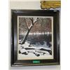 Image 1 : Oil on canvas "Snowfall"