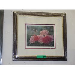 Framed print: "Corie's Roses" by Luke Raffin