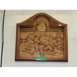 2D Daytona Monte Carlo wall plaque