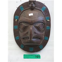 Haida style wall plaque