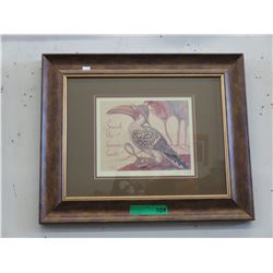 Framed Sandwyk print "Search The Human Heart"