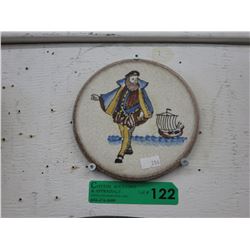Vintage Dutch Polychrome tile