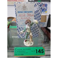 Irish Dresden Figurine with original box