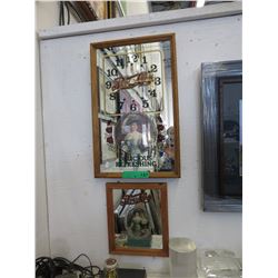 2 Mirrored Pepsi-Cola items