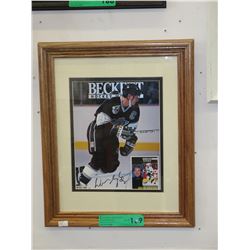 Autographed Wayne Gretzky "Beckett" cover