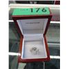 Image 2 : 10KT White Gold Diamond Ring