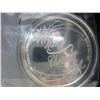 Image 1 : Merry Christmas Motif Silver Round