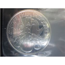 2010 1.50 Euro Wiener Philharmonic Silver coin