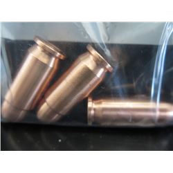 3 x 45-caliber Fine copper bullion bullets