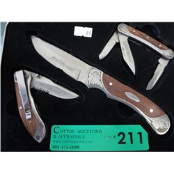 Winchester commemorative knife set