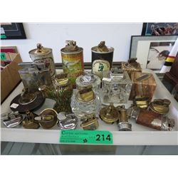 22 Vintage lighters & parts