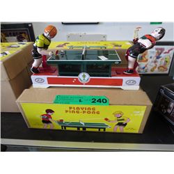 2 Tin Ping-Pong toys