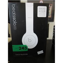 New HD headphones - white