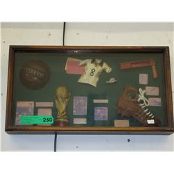 Box framed 2D wall art