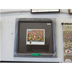Framed Group of Seven print: "Autumn Foliage"